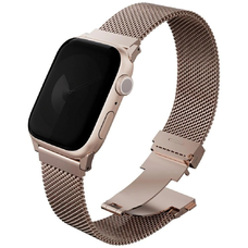 Uniq Dante Pro Apple Watch Szíj 44/45/46/49mm Rozsdamentes Acél - Rózsaszín