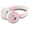 Hello Kitty arc logó Bluetooth on-ear fejhallgató - rózsaszín - 0. kép