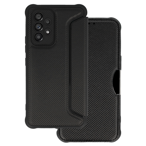 Razor Carbon fliptok Samsung Galaxy A36 5G fekete tok Razor Carbon fliptok Samsung Galaxy A36 5G fekete tok