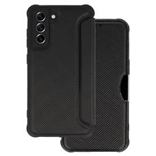 Razor Carbon fliptok Samsung Galaxy S25 Ultra tok fekete
