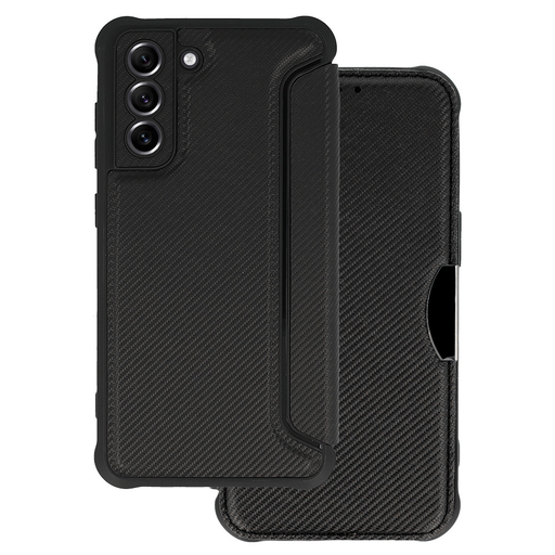 Razor Carbon fliptok Samsung Galaxy S25 Ultra tok fekete Razor Carbon fliptok Samsung Galaxy S25 Ultra tok fekete