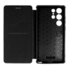 Razor bőr fliptok Samsung Galaxy S25 fekete tok - 4. kép