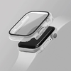 Uniq Nautic Apple Watch Series 7/8/9 41mm tok Transparent/Dove Clear - 1. kép