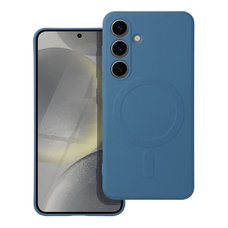 SILICONE MAG COVER tok, MagSafe kompatibilis, Samsung A26 kék