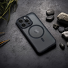 Teljes matt mágneses tok MagSafe kompatibilitással Xiaomi Redmi Note 14 Pro Plus 5G fekete tok - 4. kép