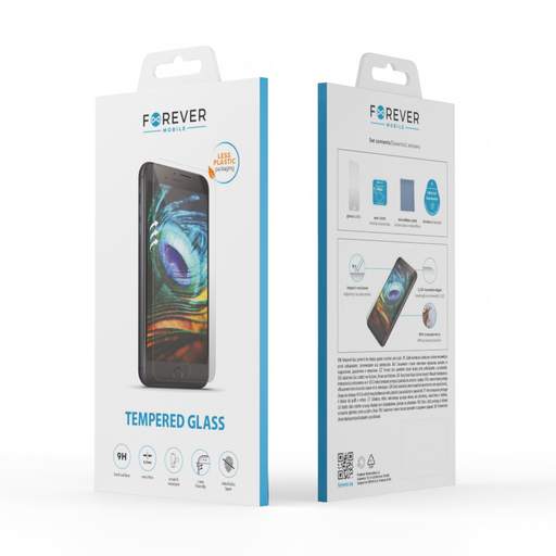 Forever 2,5D edzett üveg Motorola Moto G13 / G23 / G53 / G73 / Honor 30s üvegfólia