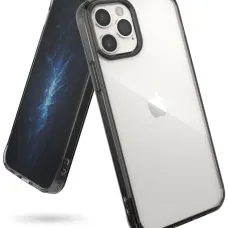 iPhone 12/ 12 Pro Ringke Fusion PC és TPU tok szürke (FSAP0055)