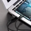 HOCO U76 Fresh USB - Type-C kábel 2A mágneses fejjel 1.2m fekete - 2. kép