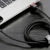 Baseus Cafule Nylon harisnyázott USB/USB-Type C kábel QC3.0 2A 2m piros (CATKLF-C09) - 0. kép