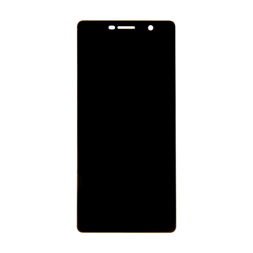 Nokia 7 Plus érintőpanel + LCD kijelző fekete (Logo nélkül)