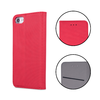 Smart Magnet fliptok Motorola Moto G24 / G04 piros tok - 3. kép