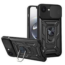  Techsuit - CamShield sorozat - iPhone 16e - Fekete tok