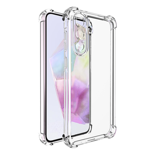 Techsuit - Ütésálló Átlátszó Szilikon - Samsung Galaxy A36 5G - Átlátszó tok Techsuit - Ütésálló Átlátszó Szilikon - Samsung Galaxy A36 5G - Átlátszó tok