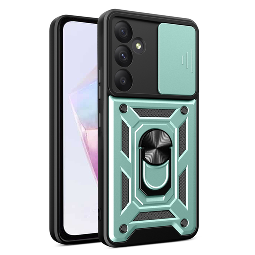 Techsuit - CamShield Sorozat - Samsung Galaxy A36 5G - Zöld tok Techsuit - CamShield Sorozat - Samsung Galaxy A36 5G - Zöld tok