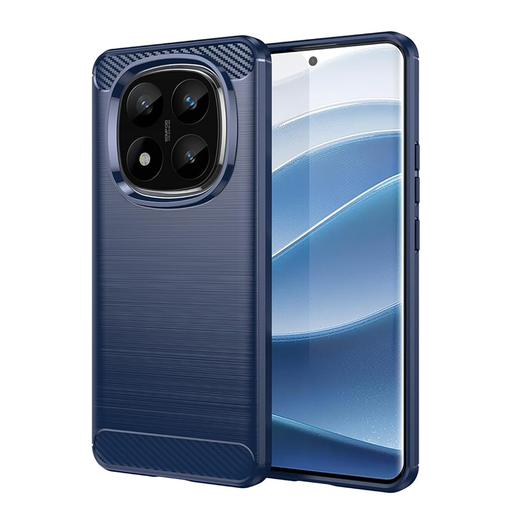 Techsuit - Szénszilikon - Xiaomi Redmi Note 14 Pro+ - Kék tok Techsuit - Szénszilikon - Xiaomi Redmi Note 14 Pro+ - Kék tok