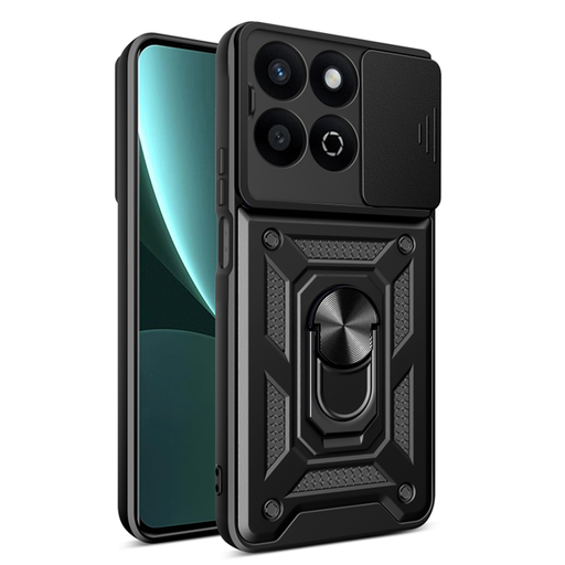  Techsuit - CamShield sorozat - Honor 200 Smart / X7c - Fekete tok