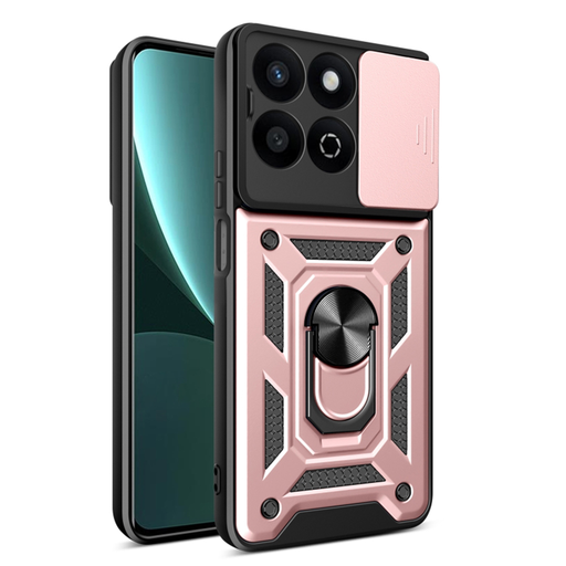  Techsuit - CamShield Sorozat - Honor 200 Smart / X7c - Rózsa Arany tok