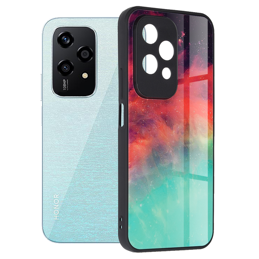 Techsuit - Glaze Sorozat - Honor 200 Lite - Tűz-óceán tok Techsuit - Glaze Sorozat - Honor 200 Lite - Tűz-óceán tok