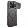  Nillkin - CamShield Prop Mágneses - iPhone 16 Pro - Átlátszó fekete tok - 0. kép