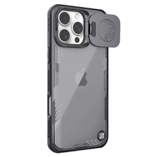  Nillkin - Iceblade Prop (kamera kivágás nélkül) - iPhone 16 Pro - Fekete tok