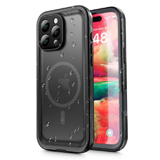  ShellBox - Vízálló IP68 tok - iPhone 16 Pro Max - Fekete