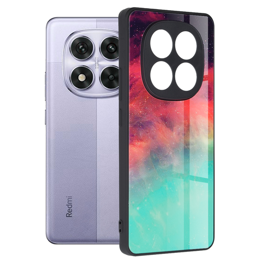 Techsuit - Glaze sorozat - Xiaomi Redmi Note 14 Pro 5G / Poco X7 - Lángoló Óceán tok Techsuit - Glaze sorozat - Xiaomi Redmi Note 14 Pro 5G / Poco X7 - Lángoló Óceán tok