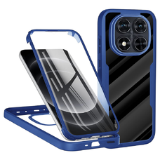  Techsuit - ColorVerse 360 Sorozat + Képernyővédő - Xiaomi Redmi Note 14 Pro 5G / Note 14 Pro+ 5G / Poco X7 - Kék tok