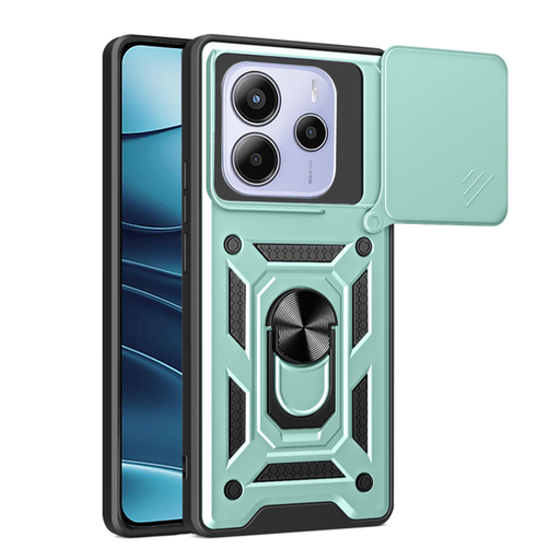 Techsuit - CamShield sorozat - Xiaomi Redmi Note 14 5G - Zöld tok Techsuit - CamShield sorozat - Xiaomi Redmi Note 14 5G - Zöld tok