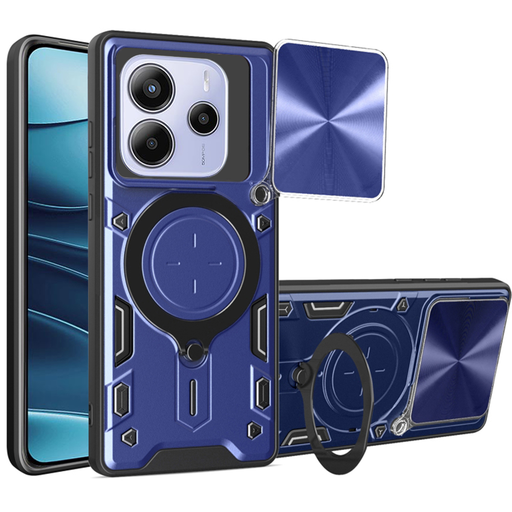 Techsuit - CamGuard Pro - Xiaomi Redmi Note 14 5G - Kék tok Techsuit - CamGuard Pro - Xiaomi Redmi Note 14 5G - Kék tok