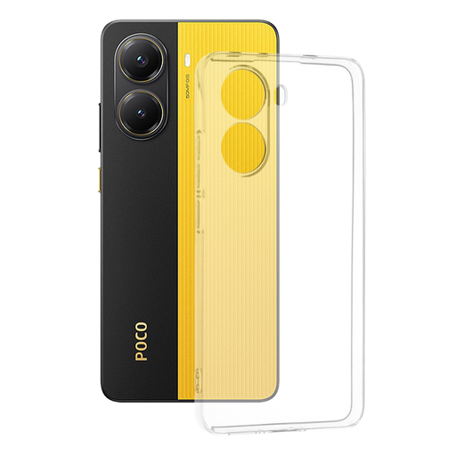 Techsuit - Átlátszó szilikon tok - Xiaomi Poco X7 Pro - Átlátszó Techsuit - Átlátszó szilikon tok - Xiaomi Poco X7 Pro - Átlátszó