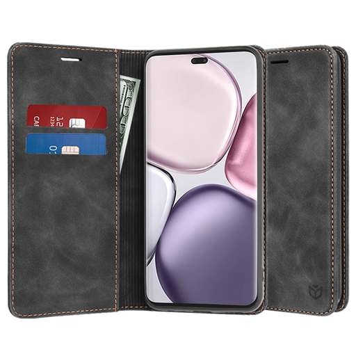 Honor Magic7 Lite / X9c - Techsuit - Kényelmes Borítás - Fekete tok Honor Magic7 Lite / X9c - Techsuit - Kényelmes Borítás - Fekete tok