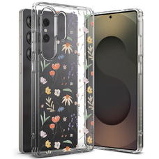  Ringke - Fusion Design - Samsung Galaxy S25 Ultra - Száraz virágokkal tok