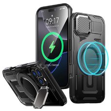  Techsuit - CamVault MagSafe - iPhone 16 Pro - Fekete tok
