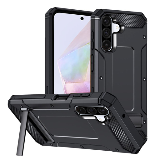 Samsung Galaxy A36 5G - Techsuit - Hibrid Páncél - Fekete tok Samsung Galaxy A36 5G - Techsuit - Hibrid Páncél - Fekete tok