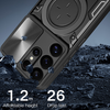  Techsuit - CamGuard Pro - Samsung Galaxy S25 Ultra - Fekete tok - 4. kép