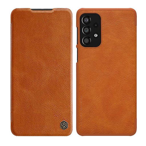 Nillkin - Qin Pro bőrtok - Samsung Galaxy S24 FE - Barna tok Nillkin - Qin Pro bőrtok - Samsung Galaxy S24 FE - Barna tok