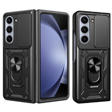  Techsuit - CamShield sorozat - Samsung Galaxy Z Fold6 - Fekete tok