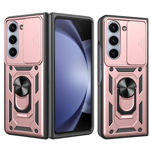 Techsuit - CamShield sorozat - Samsung Galaxy Z Fold6 - Rózsaarany tok Techsuit - CamShield sorozat - Samsung Galaxy Z Fold6 - Rózsaarany tok