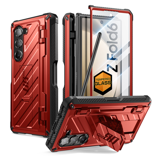  Supcase - Unicorn Beetle Pro - Samsung Galaxy Z Fold6 - Ruddy tok