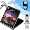  Techsuit - Teljes Kameraüveg - Samsung Galaxy Z Flip6 - Fekete - 4. kép