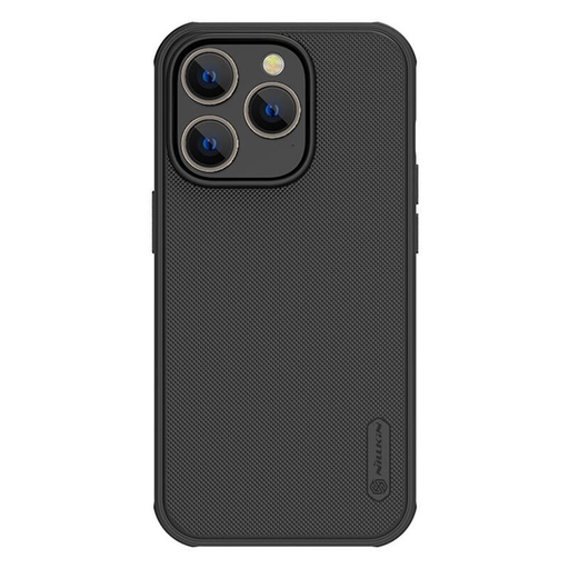 Nillkin - Szuper Fagyott Pajzs Pro (Logó Kivágással) - iPhone 16 Pro Max - Fekete tok Nillkin - Szuper Fagyott Pajzs Pro (Logó Kivágással) - iPhone 16 Pro Max - Fekete tok