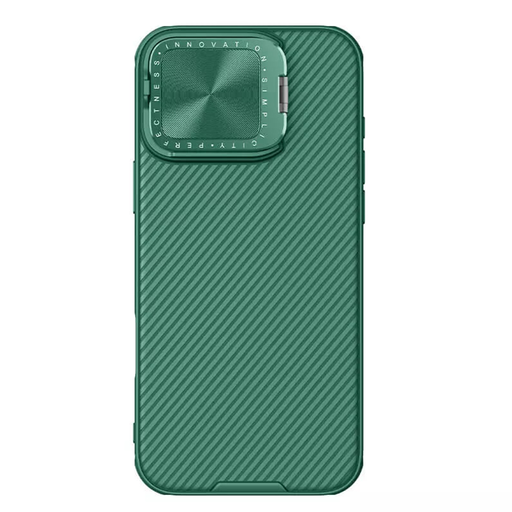 Nillkin - CamShield Prop Mágneses - iPhone 16 Pro Max - Zöld tok Nillkin - CamShield Prop Mágneses - iPhone 16 Pro Max - Zöld tok