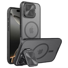  Nillkin - CamShield Prop Mágneses tok - iPhone 16 Pro Max - Átlátszó fekete