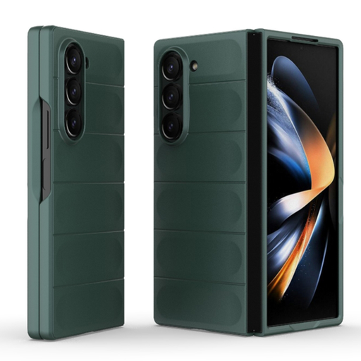 Techsuit - Mágikus Pajzs - Samsung Galaxy Z Fold6 - Zöld tok Techsuit - Mágikus Pajzs - Samsung Galaxy Z Fold6 - Zöld tok
