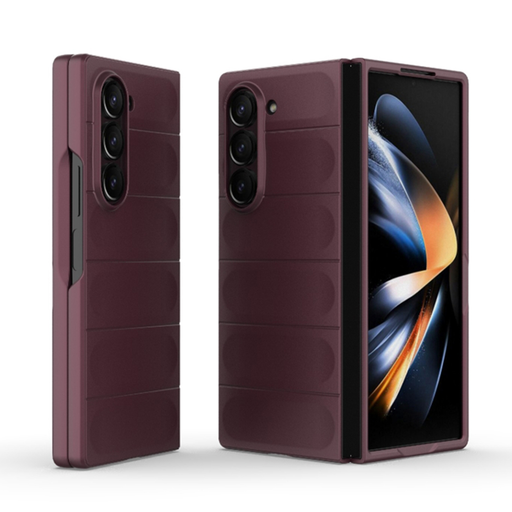 Techsuit - Varázspajzs - Samsung Galaxy Z Fold6 - Bordeaux tok