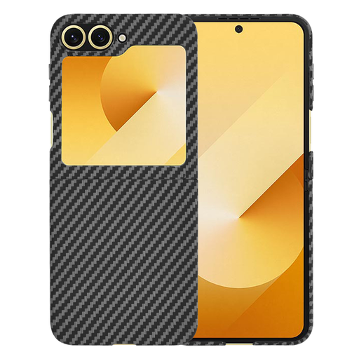 Techsuit - Carbonite FiberShell - Samsung Galaxy Z Flip6 - Fekete tok Techsuit - Carbonite FiberShell - Samsung Galaxy Z Flip6 - Fekete tok