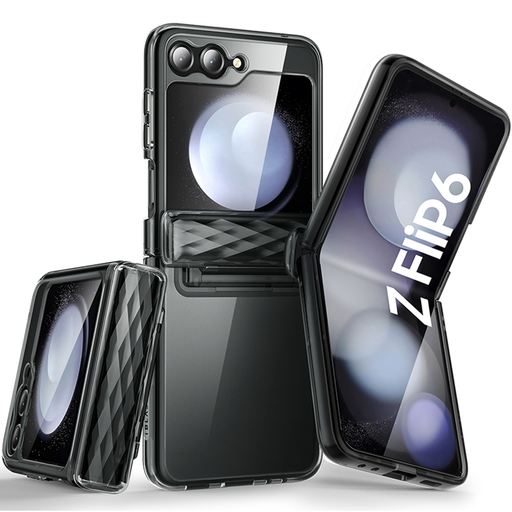 i-Blason - Cosmo - Samsung Galaxy Z Flip6 - Fagyos Fekete tok i-Blason - Cosmo - Samsung Galaxy Z Flip6 - Fagyos Fekete tok