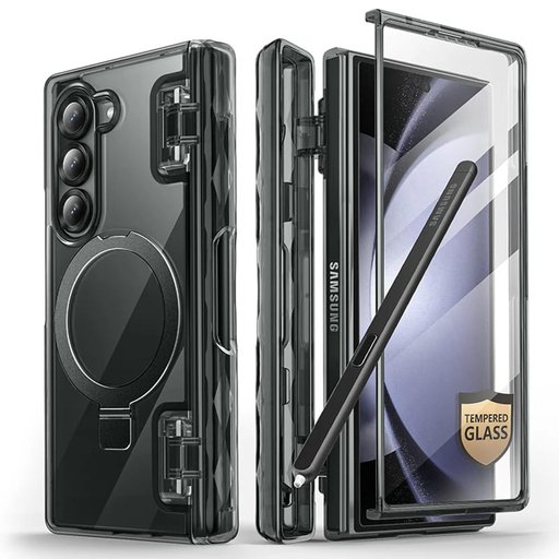 i-Blason - Cosmo Pro MagSafe - Samsung Galaxy Z Fold6 - Fagyos Fekete tok i-Blason - Cosmo Pro MagSafe - Samsung Galaxy Z Fold6 - Fagyos Fekete tok