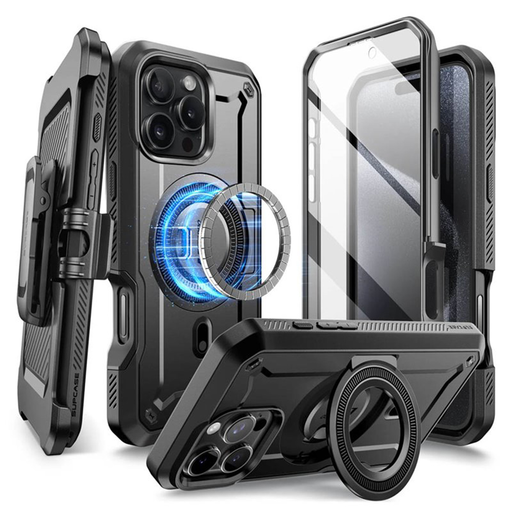 Supcase - Unicorn Beetle Pro MagSafe - iPhone 16 Pro - Fekete tok Supcase - Unicorn Beetle Pro MagSafe - iPhone 16 Pro - Fekete tok