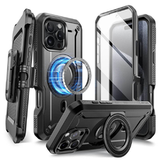  Supcase - Unicorn Beetle Pro MagSafe - iPhone 16 Pro - Fekete tok